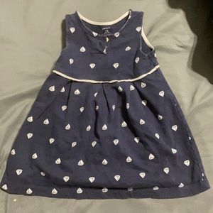 Carter's blue boat dress